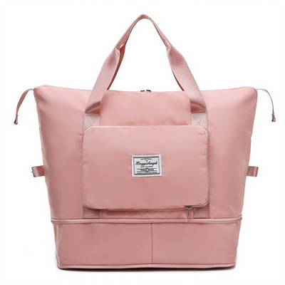 2023 Nagy kapacitású összecsukható utazótáskák Vízálló kézitáska Utazótáskák Többfunkciós Női Utazós jógatáskák