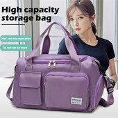 Didelės talpos bagažo laikymo rankinė Vyriška pečių krepšys moterims Kelioninis krepšys Neperšlampamas nailoninis sportinis krepšys Moteriški skersiniai krepšiai