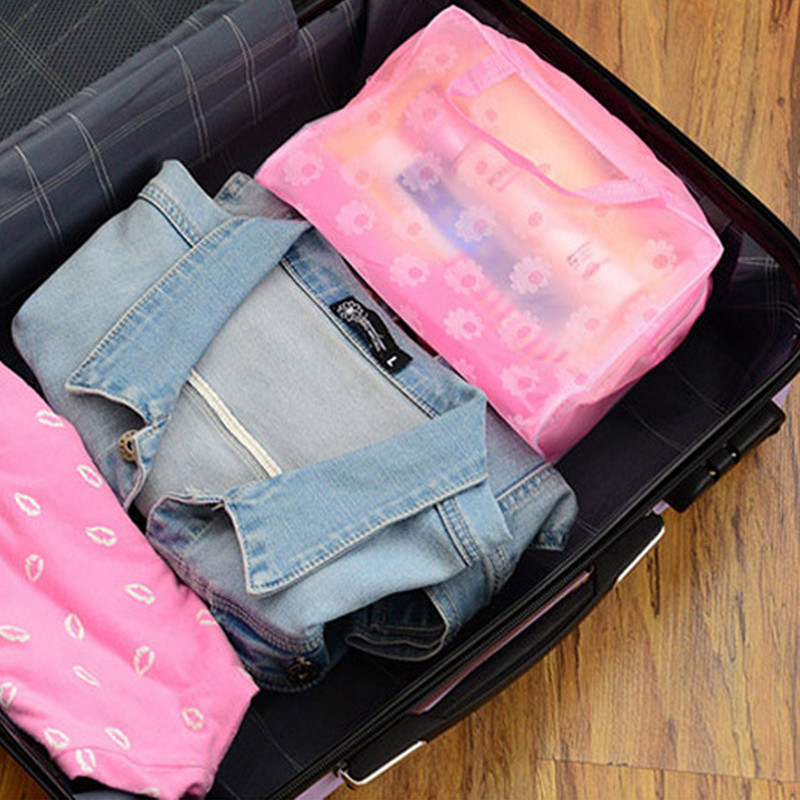 Γυναικεία φορητή τσάντα πλυσίματος ταξιδίου Γυναικεία διαφανής αδιάβροχη τσάντα αποθήκευσης καλλυντικών μεγάλης χωρητικότητας Τσάντα αποθήκευσης καλλυντικών Beauty