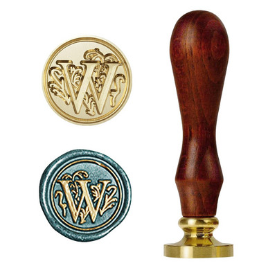 MOHAMM 1 PC Vintage európai mintás betűs UZ viaszpecsétbélyeg kártyaborítékhoz ajándékcsomagoló partimeghívó diákkellékek