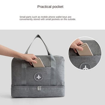 Αδιάβροχη γυναικεία τσάντα ταξιδιού Girl\'s Cute Messenger Handbag Ρούχα Αποθήκευση Organizer Αξεσουάρ ώμου Προμήθειες Προϊόν Εργαλείο