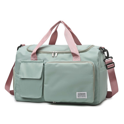 UNIXINU Carry On Travel Duffle Bag Shoulder Weekender τσάντες νύχτας με θήκη παπουτσιών Αθλητικές τσάντες γυμναστικής για γυναίκες