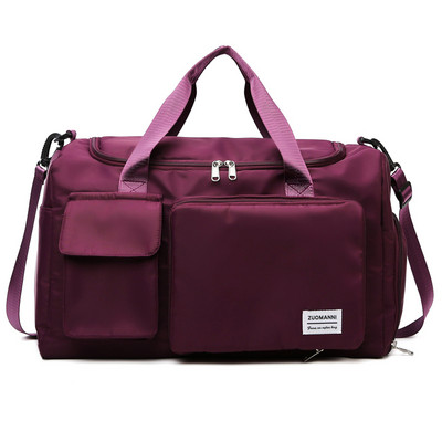 UNIXINU Carry On Travel Duffle Bag Shoulder Weekender τσάντες νύχτας με θήκη παπουτσιών Αθλητικές τσάντες γυμναστικής για γυναίκες