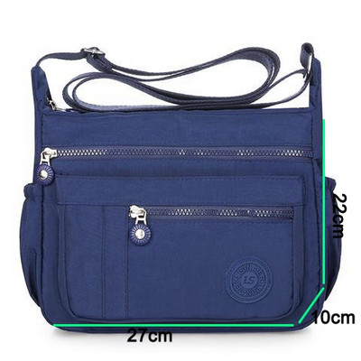 2023. aasta nailonist naiste käekotid veekindlad tõmblukuga pakett Lõuend reisikott, moekott naistele, õlakott