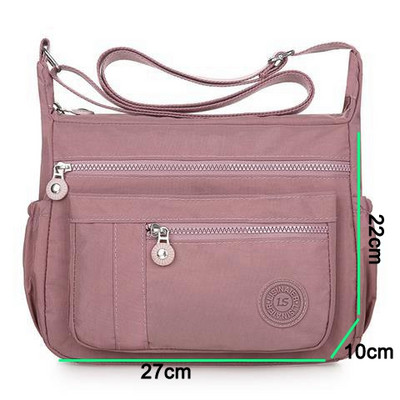 2023. aasta nailonist naiste käekotid veekindlad tõmblukuga pakett Lõuend reisikott, moekott naistele, õlakott