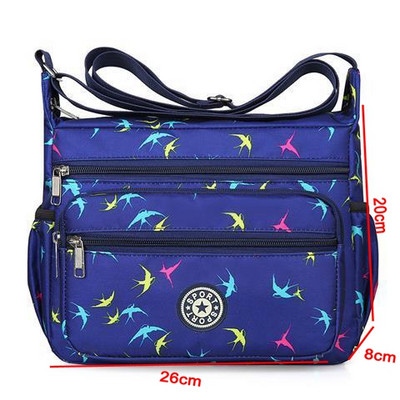 2023. aasta nailonist naiste käekotid veekindlad tõmblukuga pakett Lõuend reisikott, moekott naistele, õlakott