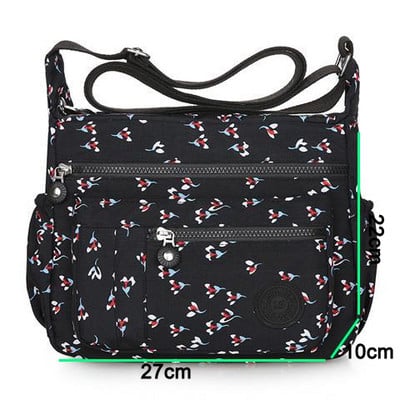 2023. aasta nailonist naiste käekotid veekindlad tõmblukuga pakett Lõuend reisikott, moekott naistele, õlakott