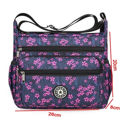 2023. aasta nailonist naiste käekotid veekindlad tõmblukuga pakett Lõuend reisikott, moekott naistele, õlakott