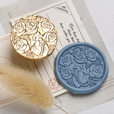 3D dombornyomott pecsételő viaszbélyegző minta sárgaréz réz pecsét viaszbélyegzőfej scrapbookinghoz DIY borítékok meghívók esküvői