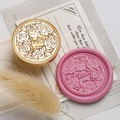 3D dombornyomott pecsételő viaszbélyegző minta sárgaréz réz pecsét viaszbélyegzőfej scrapbookinghoz DIY borítékok meghívók esküvői