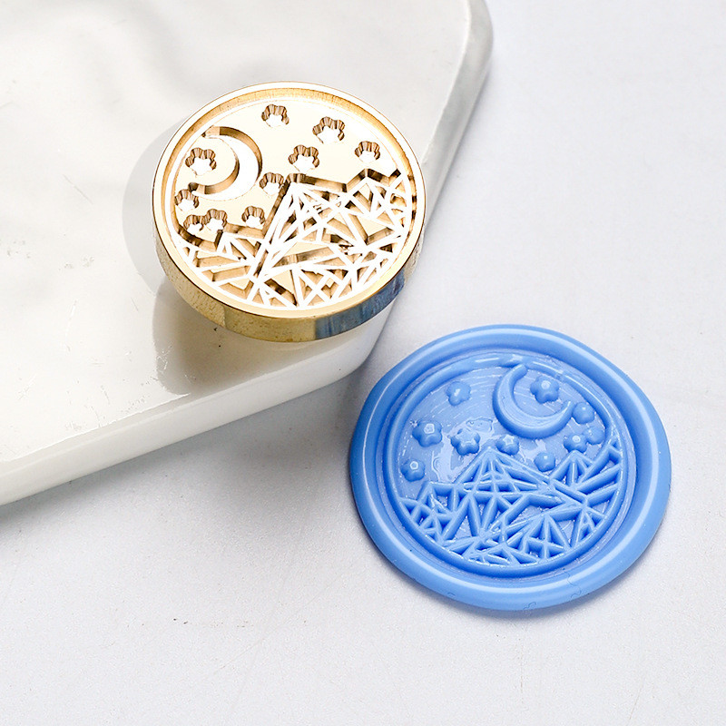 Veleprodajna retro vintage markica s voštanim pečatom Glava pečata s voštanim pečatom za pozivnice za vjenčanje, kartice za pakiranje poklona, spomenari