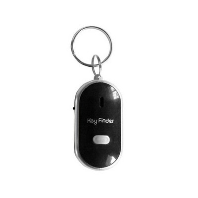 Mini Whistle Elveszett kulcskereső Riasztó Pénztárca Kisállatkövető Intelligens villogó hangjelző Távirányító Kulcstartó nyomkövető Kulcskereső + LED