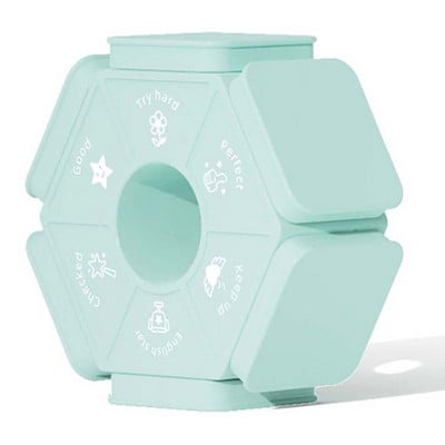 Multifunktsionaalne isetegemise kuuepoolne Inglise pitseri praktiline auhinnamärk Õpetaja tempel Kodutöö Koolitarbed Lastele kingitus