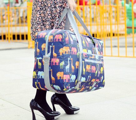 ANAWISHARE Moterų kelioniniai krepšiai Didelės talpos sulankstomi lagaminai Kelioninės rankinės Nailono vandeniui atsparus laikymo krepšys Kelioninis krepšys