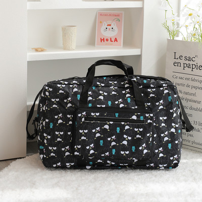 „Bolsa De Viagem“ naujas sulankstomas krepšys „Oxford Cloth Camping Travel Ultralight“, mielas, didelės talpos Bostono krepšiai 005