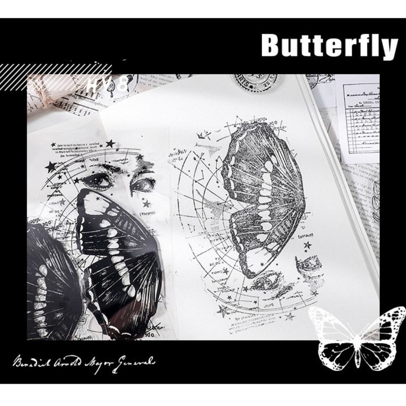 Prekės Scrapbooking Iškarpų albumų dekoravimas „Pasidaryk pats“ žurnalo albumai Reljefiniai antspaudai Antspaudas Skaidrus silikoninis antspaudas