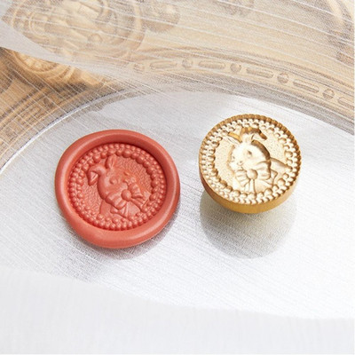 DIY Boríték Albumok Eljegyzés Kézi számla Viaszpecsét bélyeg Tűzfesték pecsét bélyeg Scrapbook Dekoráció Dombornyomott bélyeg