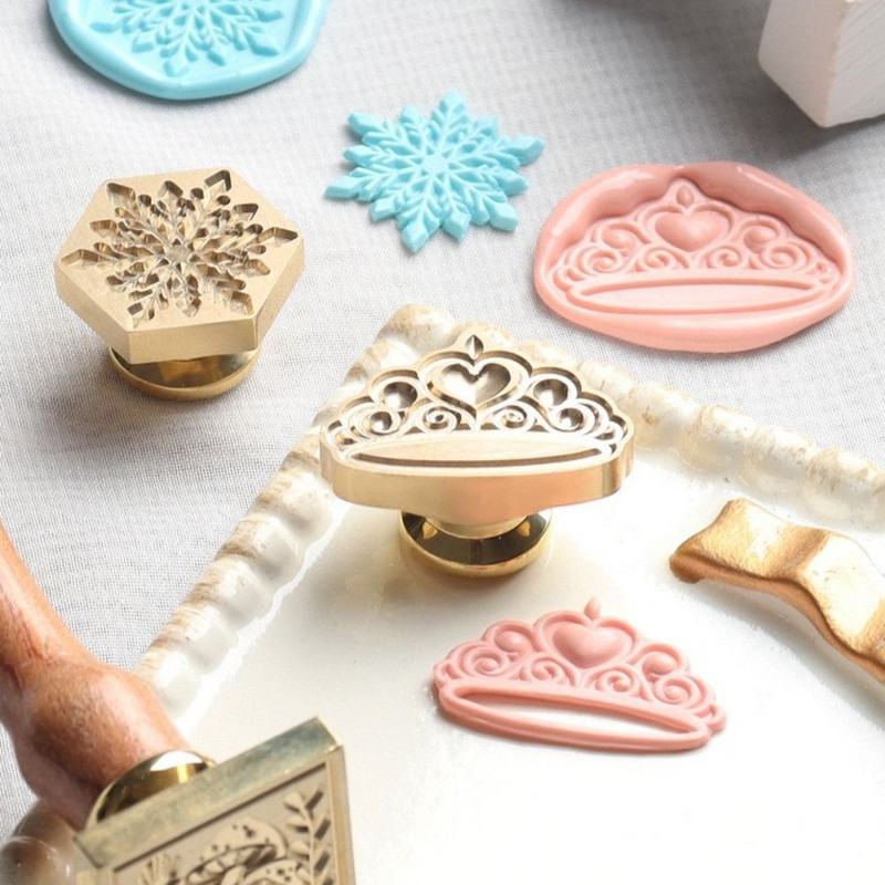 DIY Boríték Albumok Eljegyzés Kézi számla Viaszpecsét bélyeg Tűzfesték pecsét bélyeg Scrapbook Dekoráció Dombornyomott bélyeg