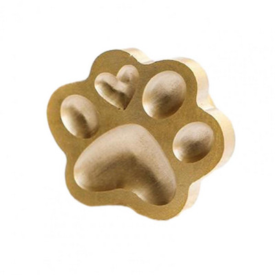 Vonzó pecsétbélyegzőfej, hordozható átlátszó dombornyomású réz vidám virágmintás bélyegző cserefej viaszpecsét bélyegző, barkácsolás