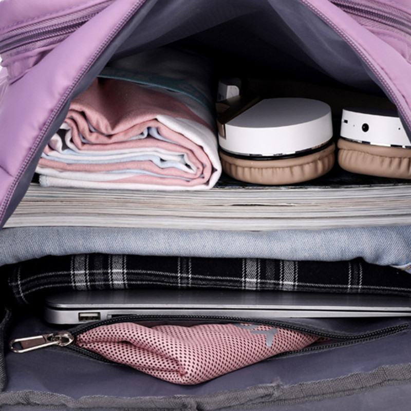 Daugiafunkciniai kelioniniai krepšiai Didelės talpos pečių krepšys moterims rankinė Nauja vyrų kuprinė Moteriška sportinė krepšys Crossbody Bag