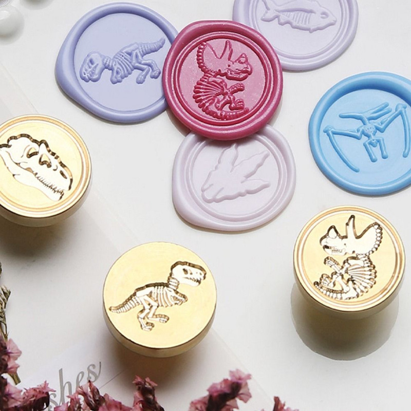 1 buc ștampila retro bricolaj ceară ștampilă simplă clasică vopsea de foc ștampilă decorativă în relief creativă