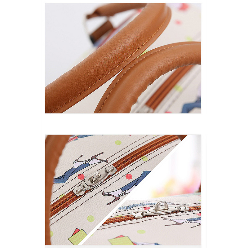 20L Ženska ženska PU torba za noćna putovanja, vikend ručna prtljaga