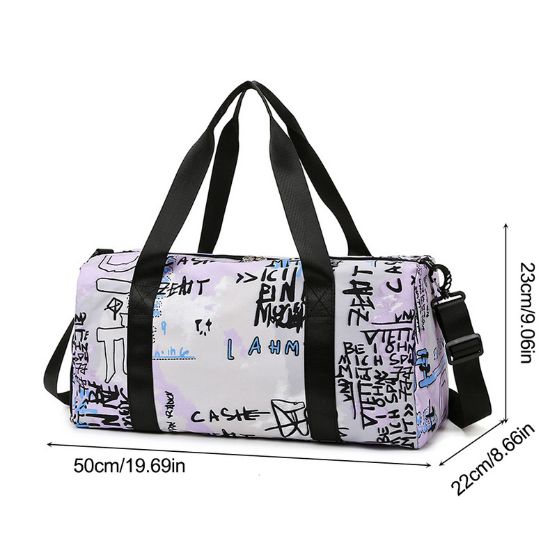 Vodootporna torba za teretanu Muška putna torba za fitness na otvorenom Prijenosna višenamjenska torba za suhu mokru separaciju Ultralaka sportska torba za jogu