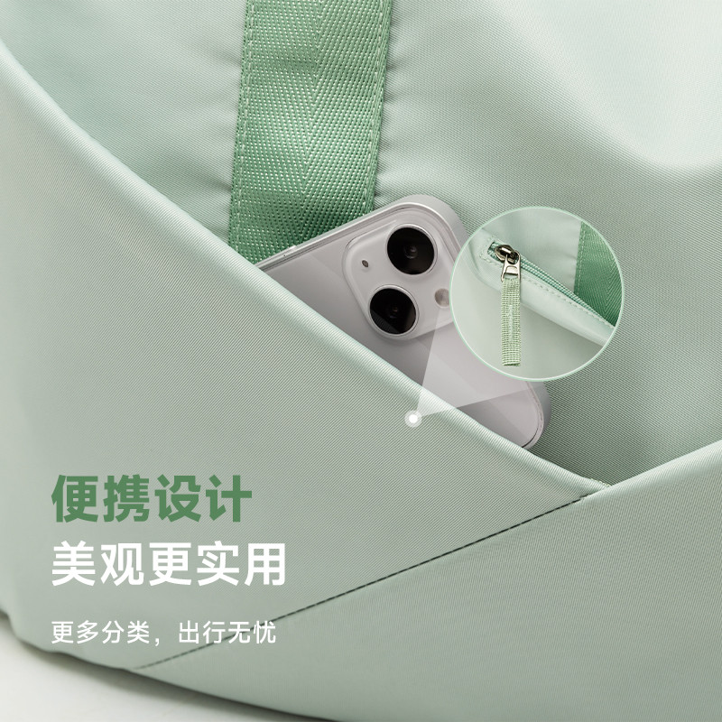 Vandeniui atsparus nailoninis kelioninis krepšys 2023 Nauja rankinė Kelionė 28L laikymo krepšys Daugiafunkcis Užtrauktukas Sportinis Nešiojamas Duffel Krepšys