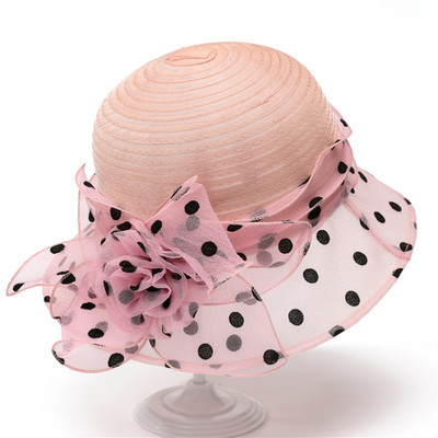 2023. aasta elegantne naiste võrkkübar, lilleline päikesemüts naiste pulm teepidu kiriku reisimüts suvine õues rannas kootud õlgkübar Sombrero