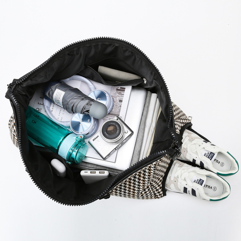 Mados Pliadas Moteriška rankinė Krepšys Dideli Kelioniniai Krepšiai Nešiojami lagaminai Moteriški lagaminai Savaitgalio pečių krepšiai