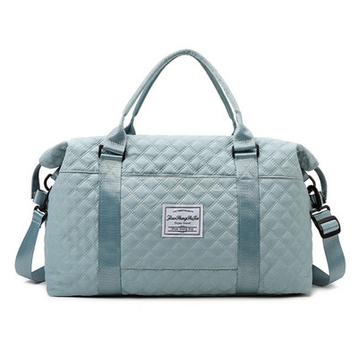 Velika velika torba Weekender Carry na noćne torbe za žene Putovanje s rukavima za kolica Wet Pocket Sportska torba za teretanu