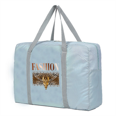 Moterų Kelioninis Krepšys Bagažas Rankinės Drabužiai Organizatoriai Keliautojų Aksesuarai Leopardas Anime Didelis Nešiojami Nešiojami Duffle Krepšiai