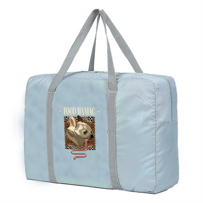 Moterų Kelioninis Krepšys Bagažas Rankinės Drabužiai Organizatoriai Keliautojų Aksesuarai Leopardas Anime Didelis Nešiojami Nešiojami Duffle Krepšiai