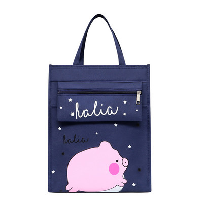 Nešiojamas mielas informacinis krepšys didelis vaikas Mokymo krepšys drobinis pieštuko krepšys Mokyklinių reikmenų laikymo krepšys Animacinių filmų pieštukų dėklas studento krepšys