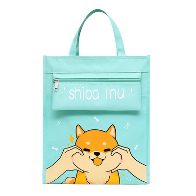 Nešiojamas mielas informacinis krepšys didelis vaikas Mokymo krepšys drobinis pieštuko krepšys Mokyklinių reikmenų laikymo krepšys Animacinių filmų pieštukų dėklas studento krepšys