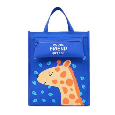 Nešiojamas mielas informacinis krepšys didelis vaikas Mokymo krepšys drobinis pieštuko krepšys Mokyklinių reikmenų laikymo krepšys Animacinių filmų pieštukų dėklas studento krepšys