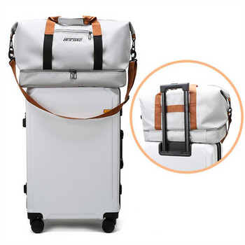 Νέο πολυλειτουργικό σακίδιο πλάτης ταξιδιού κάμπινγκ μεγάλης χωρητικότητας Τσάντα γυμναστικής ώμου Duffel τσάντα ανδρική τσάντα αποσκευών εξωτερικού χώρου
