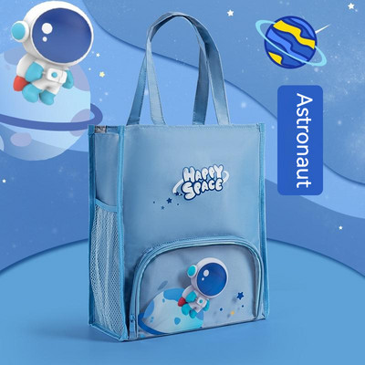 Rankinė daugiasluoksnė daugiafunkcė didelės talpos studentų ir vaikų mokytojų raštinės reikmenų laikymo rankinė