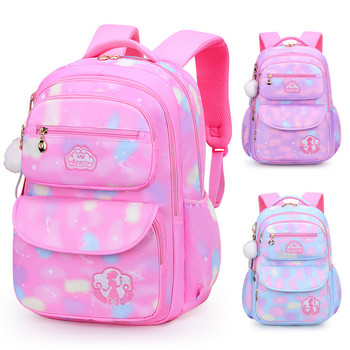Παιδικό σακίδιο πλάτης Σχολική τσάντα πλάτης Ροζ για παιδί Παιδί Εφηβική σχολική τσάντα Δημοτικό Kawaii Χαριτωμένο αδιάβροχο κιτ μικρής τάξης