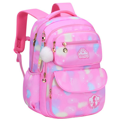 Момиче Детска раница Ученическа чанта Back Pack Pink for Kid Child Teenage Schoolbag Primary Kawaii Cute Waterproof Little Class Kit