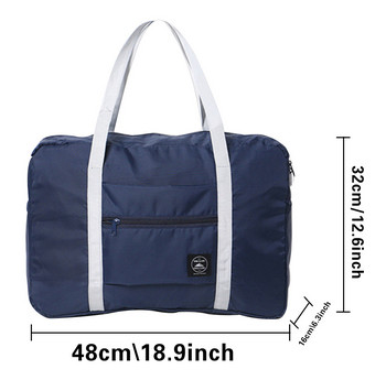 Πτυσσόμενη τσάντα ταξιδιού μεγάλης χωρητικότητας Φορητή Μόδα Αναδιπλούμενη Ελαφρύ Leopard Print Πολυλειτουργική υφασμάτινη τσάντα tote