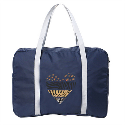 Kokkupandavad reisikotid Suure mahutavusega Unisex pagasi käekotid Reisikotid Rõivaste korraldaja Kaasaskantav kott Leopard muster