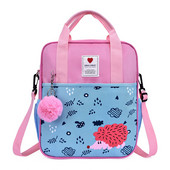 Studentska torba za dječake i djevojčice, dječji make-up ruksak, ženska umjetnička torba, muška platnena ježić, prijenosna torba za knjige