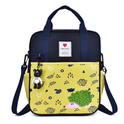 Studentska torba za dječake i djevojčice, dječji make-up ruksak, ženska umjetnička torba, muška platnena ježić, prijenosna torba za knjige