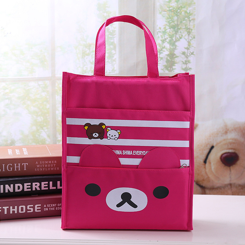 Mokinių krepšys A4 formato mokinių krepšys Animacinių filmų pradinės mokyklos knygų krepšys Meninis krepšys pietų dėžutės krepšys vaikams Kawaii krepšiai Gražios dovanos