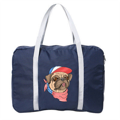 2023 m. Moterų Kelioninis Krepšys Sulankstomos rankinės Lauko Stovyklavietė Didelės talpos Priedai Sandėliavimo Krepšys Šunų Spaudiniai Neperšlampami Neperšlampami krepšiai