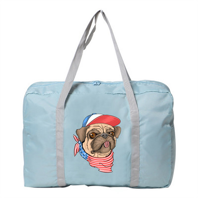 2023 m. Moterų Kelioninis Krepšys Sulankstomos rankinės Lauko Stovyklavietė Didelės talpos Priedai Sandėliavimo Krepšys Šunų Spaudiniai Neperšlampami Neperšlampami krepšiai