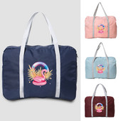 Moterų kelioninis krepšys, sulankstoma rankinė, skirta lauke, didelės talpos dviračių rinkinys „Flamingo“ serijos krepšiai, neperšlampami