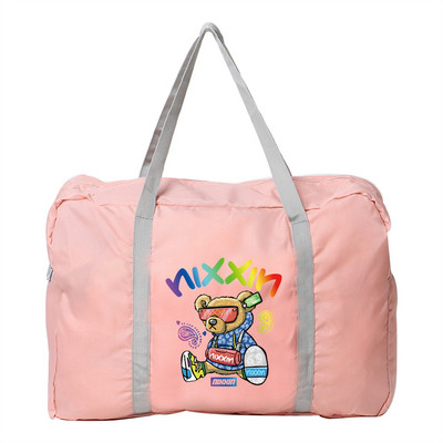 Mada Unisex Lauko Stovyklavietės Kelionių Aksesuarai Krepšys Tualeto reikmenys Organizatorius Bear Print Sulankstomas užtrauktukas Didelės talpos rankinė