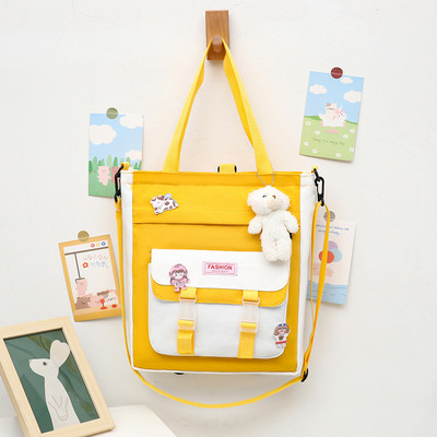 Geantă de pânză pentru instruire, băieți, fete, geantă de mână pentru elevi de școală elementară, geantă de umăr pentru copii, genți de artă impermeabile multifuncționale